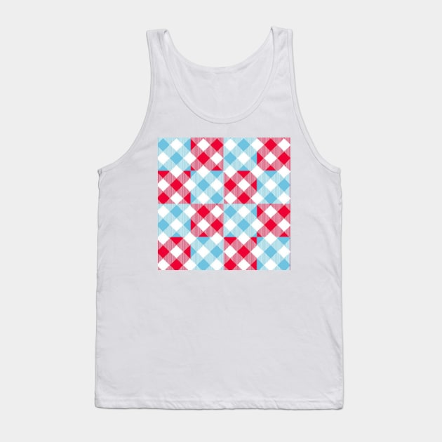 Plaid Jam Picnic Tank Top by L'Appel du Vide Designs by Danielle Canonico